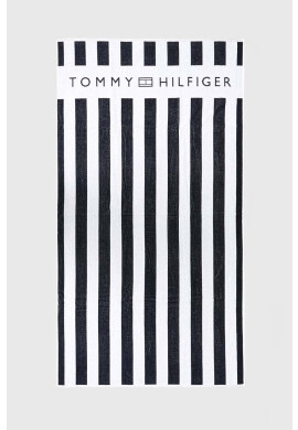 Tommy Hilfiger Памучна кърпа в тъмносиньо - Pepit.bg