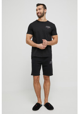 Tommy Hilfiger Памучна тениска в черно с принт - Pepit.bg