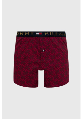 Tommy Hilfiger Памучни Боксерки в бордо - Pepit.bg