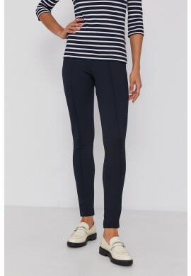 Tommy Hilfiger Панталон дамски в тъмносиньо с изчистен дизайн - Pepit.bg