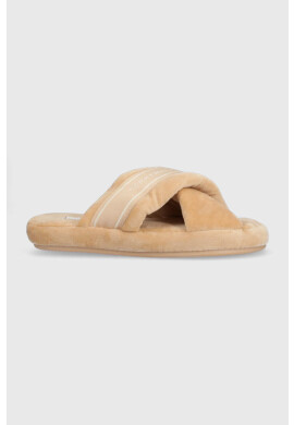 Tommy Hilfiger Пантофи Comfy Home Slippers With Straps в бежово - Pepit.bg
