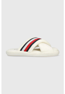 Tommy Hilfiger Пантофи Comfy Home Slippers With Straps в бежово - Pepit.bg