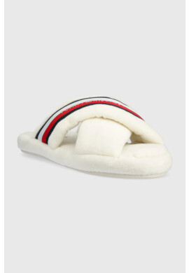 Tommy Hilfiger Пантофи Comfy Home Slippers With Straps в бежово - Pepit.bg