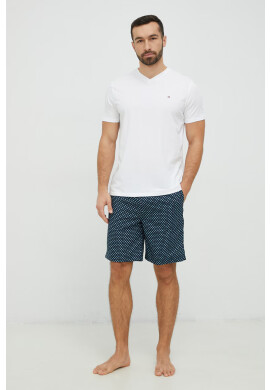 Tommy Hilfiger Пижама мъжка в тъмносиньо с десен - Pepit.bg