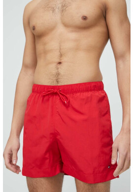 Tommy Hilfiger Плувни шорти в червено - Pepit.bg