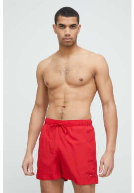 Tommy Hilfiger Плувни шорти в червено - Pepit.bg