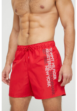 Tommy Hilfiger Плувни шорти в червено - Pepit.bg