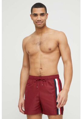 Tommy Hilfiger Плувни шорти в бордо - Pepit.bg