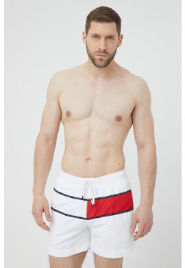 Tommy Hilfiger Плувни шорти в бяло - Pepit.bg