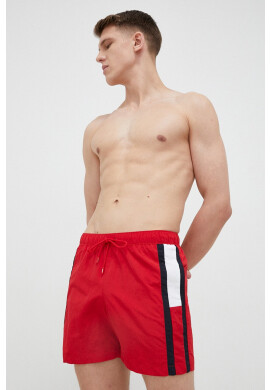 Tommy Hilfiger Плувни шорти в червено - Pepit.bg