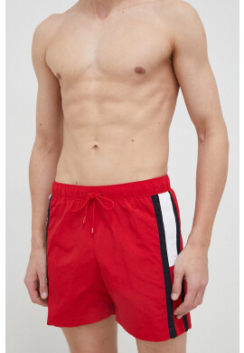 Tommy Hilfiger Плувни шорти в червено - Pepit.bg