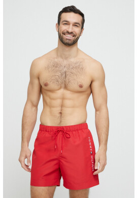 Tommy Hilfiger Плувни шорти в червено - Pepit.bg