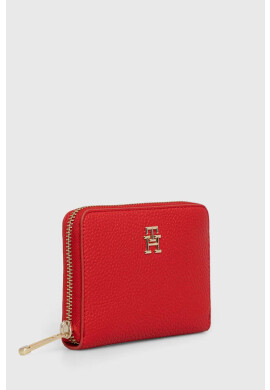 Tommy Hilfiger Портфейл дамски в червено - Pepit.bg
