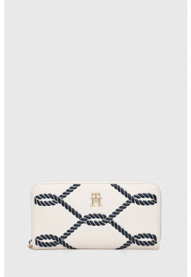 Tommy Hilfiger Портфейл дамски в бяло - Pepit.bg