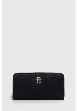 Tommy Hilfiger Портфейл дамски в черно - Pepit.bg