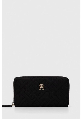 Tommy Hilfiger Портфейл дамски в черно - Pepit.bg