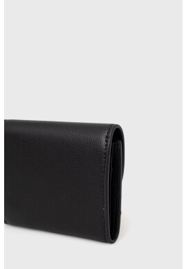 Tommy Hilfiger Портфейл дамски в черно - Pepit.bg