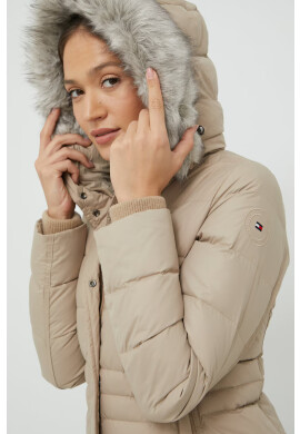 Tommy Hilfiger Пухено яке в черно със зимна изолация - Pepit.bg