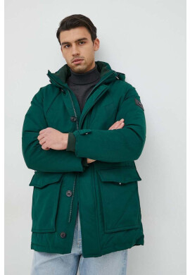 Tommy Hilfiger Пухено яке в зелено със зимна изолация - Pepit.bg