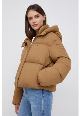 Tommy Hilfiger Пухено яке дамско в бежово със зимна изолация - Pepit.bg