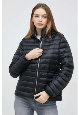 Tommy Hilfiger Пухено яке в черно с преходна изолация - Pepit.bg