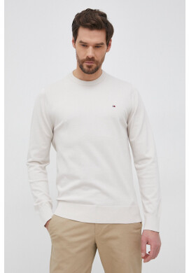 Tommy Hilfiger Пуловер мъжки в тъмносиньо от лека материя - Pepit.bg