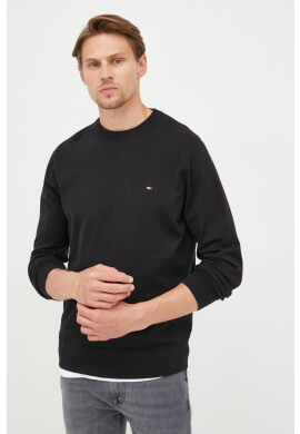 Tommy Hilfiger Пуловер мъжки в черно от лека материя - Pepit.bg