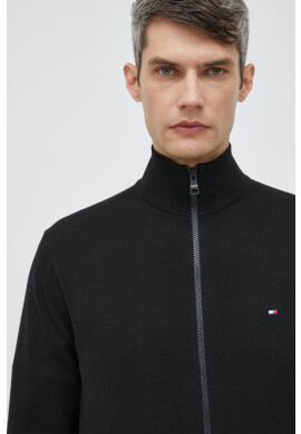 Tommy Hilfiger Пуловер мъжки в черно - Pepit.bg