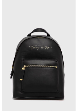 Tommy Hilfiger Раница мъжка в черно голям размер с изчистен дизайн - Pepit.bg