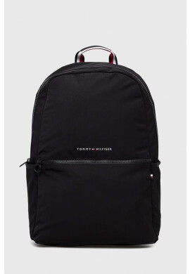 Tommy Hilfiger Раница в черно голям размер с изчистен дизайн - Pepit.bg