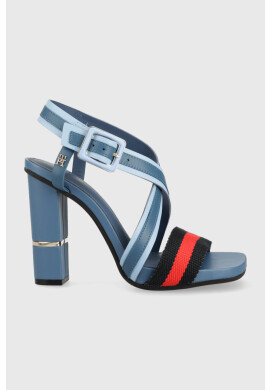 Tommy Hilfiger Сандали HARDWARE BLOCK HIGH HEEL COMBO - Pepit.bg