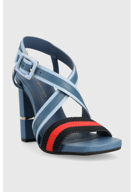 Tommy Hilfiger Сандали HARDWARE BLOCK HIGH HEEL COMBO - Pepit.bg