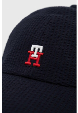 Tommy Hilfiger Шапка с козирка в бежово с десен - Pepit.bg