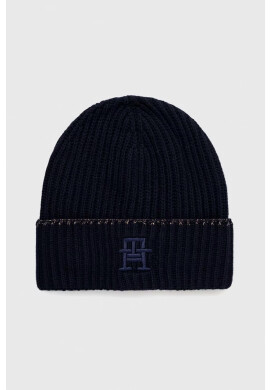 Tommy Hilfiger Шапка с вълна в тъмносиньо - Pepit.bg