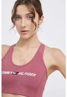 Tommy Hilfiger Спортен сутиен в розово с изчистен дизайн - Pepit.bg