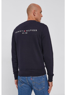 Tommy Hilfiger Суичър мъжки в тъмносиньо с апликация - Pepit.bg