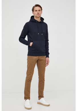 Tommy Hilfiger Суичър 1985 мъжки в тъмносиньо с изчистен дизайн - Pepit.bg