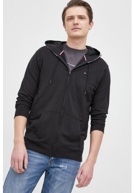 Tommy Hilfiger Суичър мъжки в черно - Pepit.bg