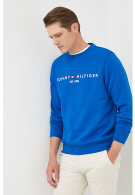 Tommy Hilfiger Суичър в сиво с апликация - Pepit.bg