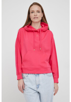 Tommy Hilfiger Суичър в черно с принт - Pepit.bg