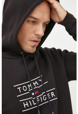 Tommy Hilfiger Суичър в бяло с апликация - Pepit.bg