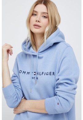 Tommy Hilfiger Суичър в бяло с апликация - Pepit.bg