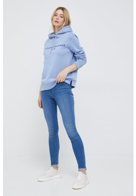 Tommy Hilfiger Суичър в бяло с апликация - Pepit.bg