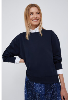 Tommy Hilfiger Суичър в тъмносиньо с изчистен дизайн - Pepit.bg