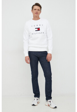 Tommy Hilfiger Суичър в розово с качулка с изчистен дизайн - Pepit.bg