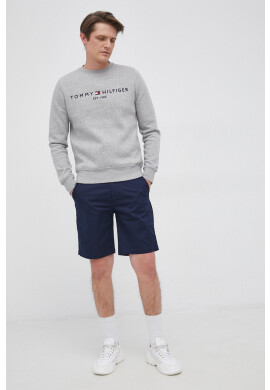 Tommy Hilfiger Суичър мъжки в сиво с апликация - Pepit.bg