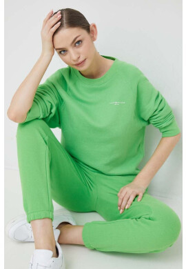 Tommy Hilfiger Суичър в зелено с принт - Pepit.bg