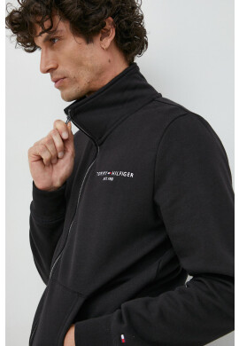 Tommy Hilfiger Суичър в черно с апликация - Pepit.bg