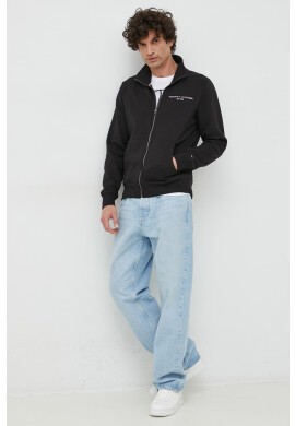 Tommy Hilfiger Суичър в черно с апликация - Pepit.bg