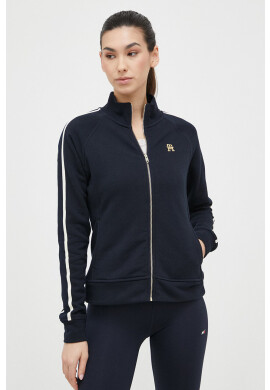 Tommy Hilfiger Суичър в тъмносиньо с принт - Pepit.bg